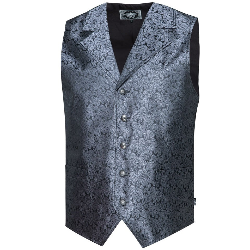 Decorative Textile Waistcoat Clay