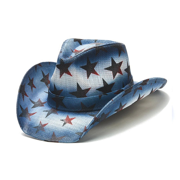 SADDLEBACK STRAW HAT STARS