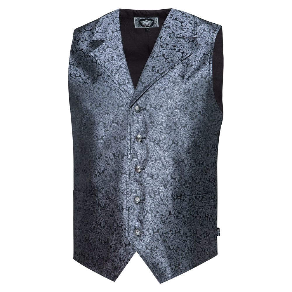 DECORATIVE TEXTILE WAISTCOAT CLAY