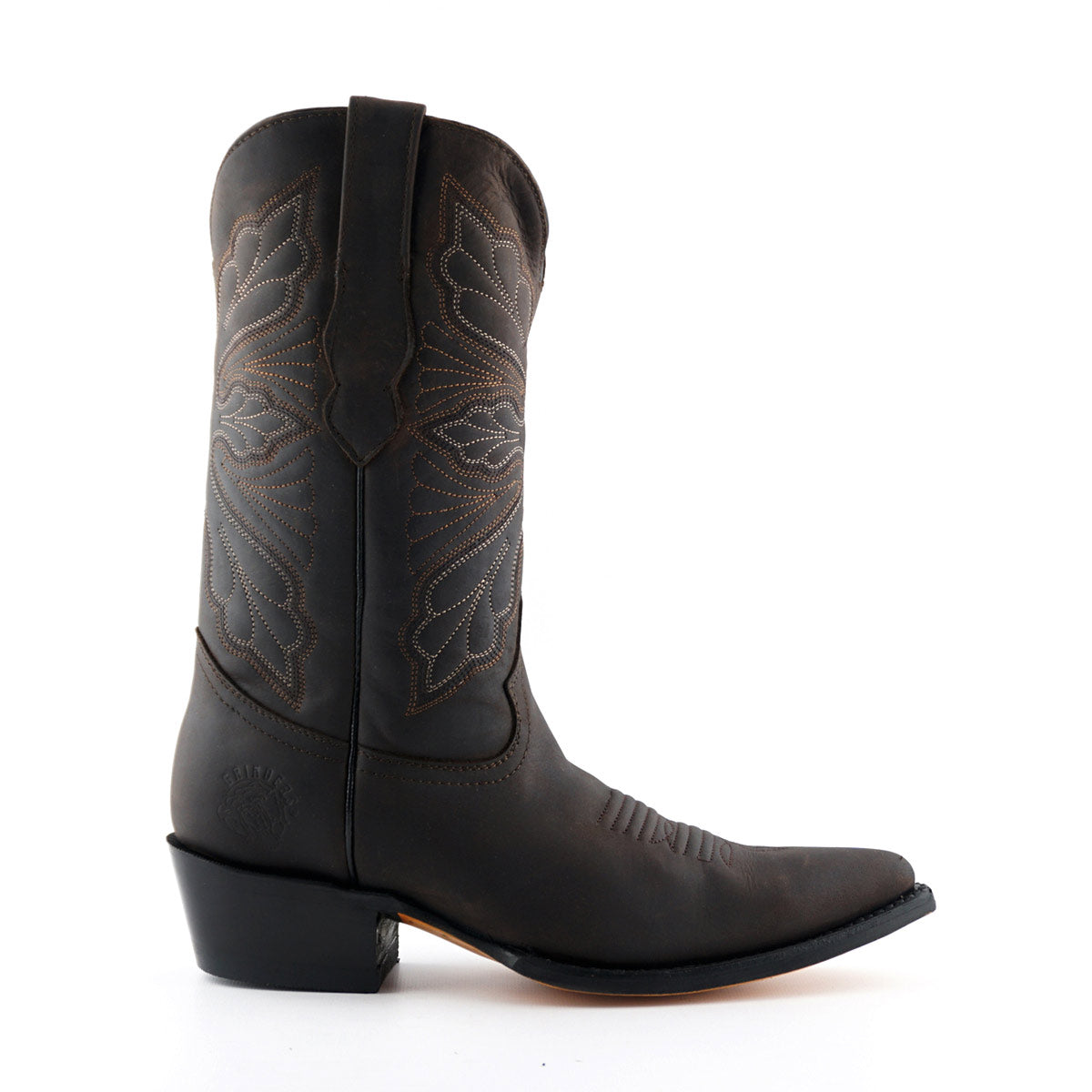 Dallas Brown Cowboy Boots - Premium Leather Western Boots for Women