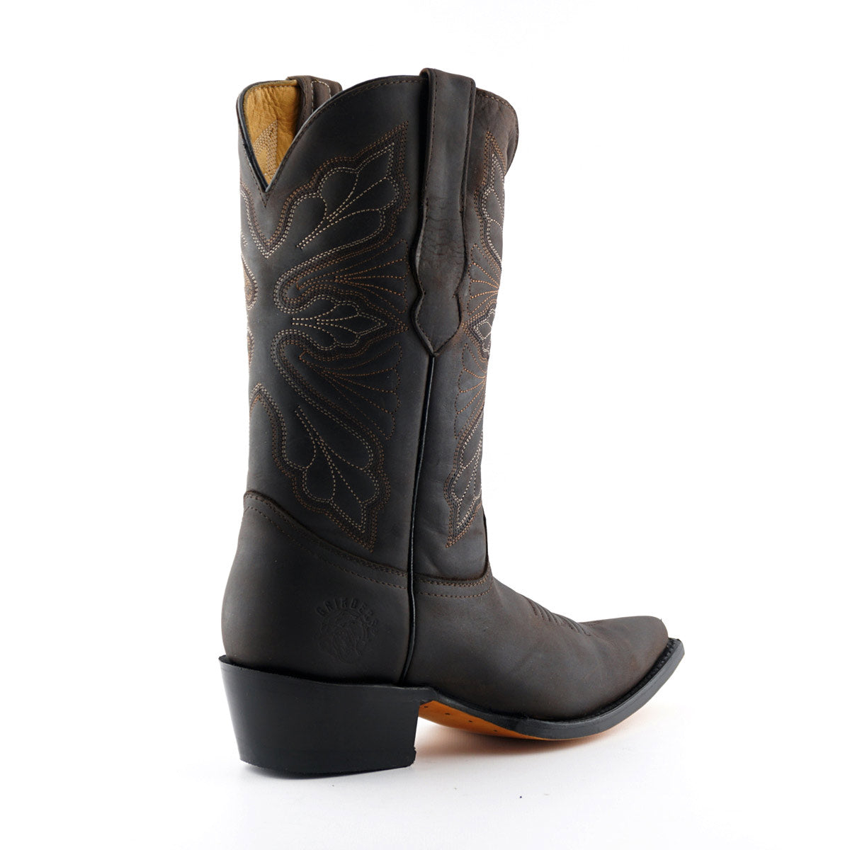 Dallas Brown Cowboy Boots - Premium Leather Western Boots for Women