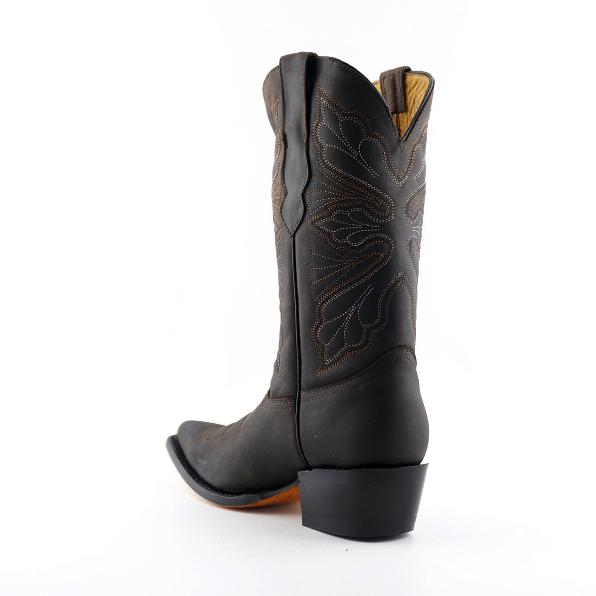 Dallas Brown Cowboy Boots - Premium Leather Western Boots for Women