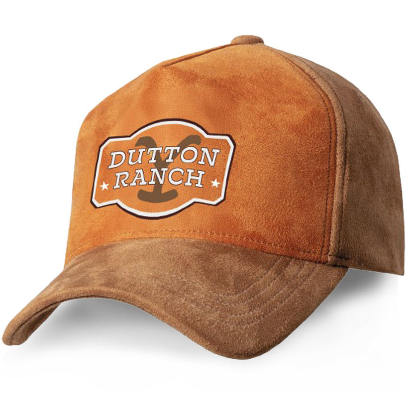 Dutton Ranch Trucker Cap - Premium Yellowstone Edition Brown Snapback Hat