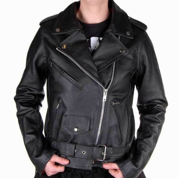 WOMENS ROCKABELLA LEATHER JACKET