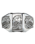 Eagle Belt Buckle with Lighter - Western Zinc Alloy Buckle 10x7cm