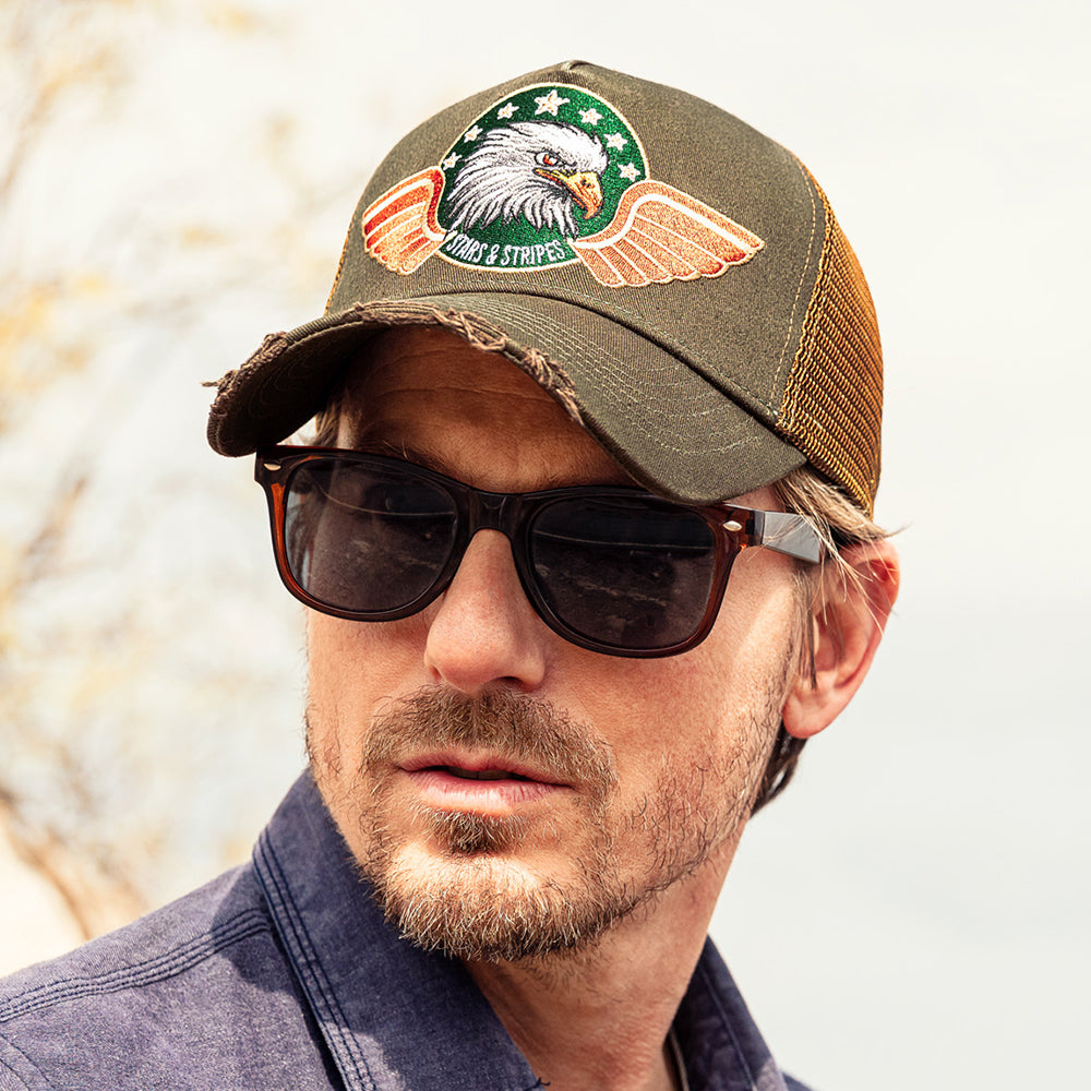 Eagle Western Trucker Cap - Premium Snapback Hat