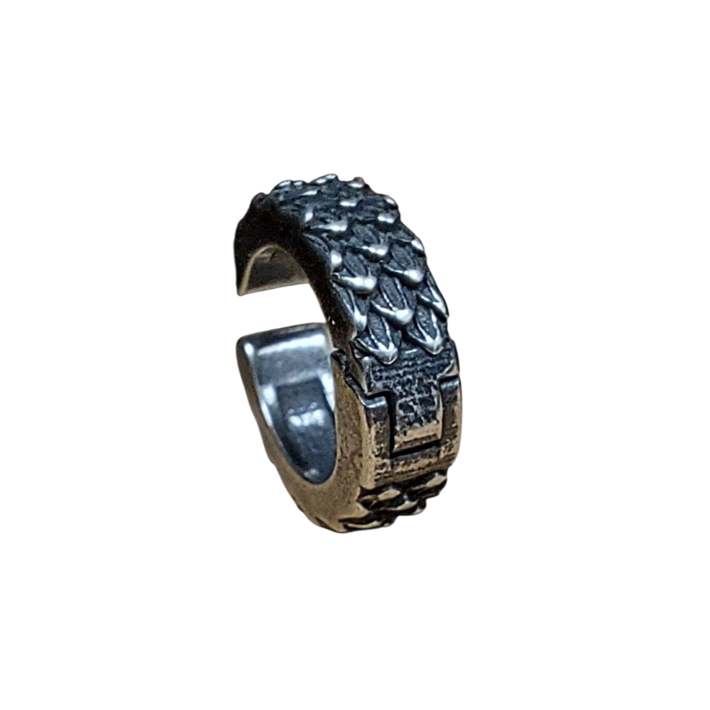 Ear clip Dragon skin