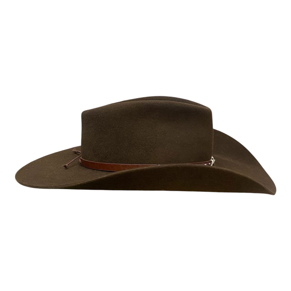 Hatson Frontier 1X Dark Brown Western Cowboy Hat