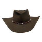 Hatson Frontier 1X Dark Brown Western Cowboy Hat
