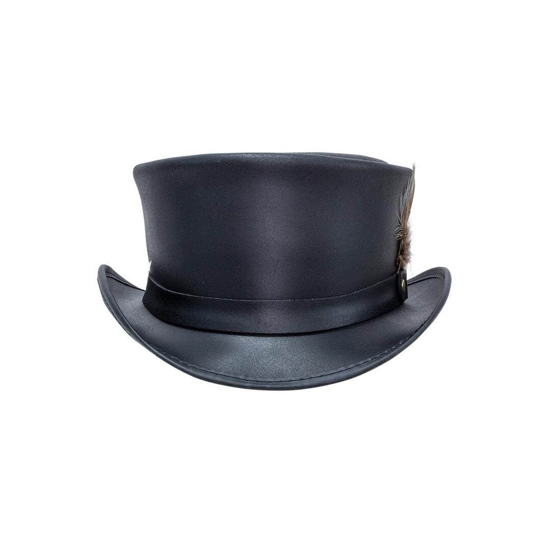 GENUINE LEATHER TOP HAT MARLOW BLACK