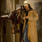 Goldfield Duster Coat - Western Cotton Duster Jacket for Men