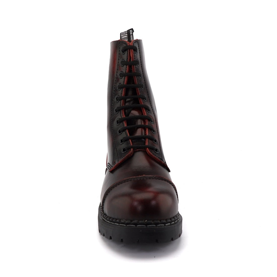 LACE UP BOOTS STAG ACS BURGUNDY