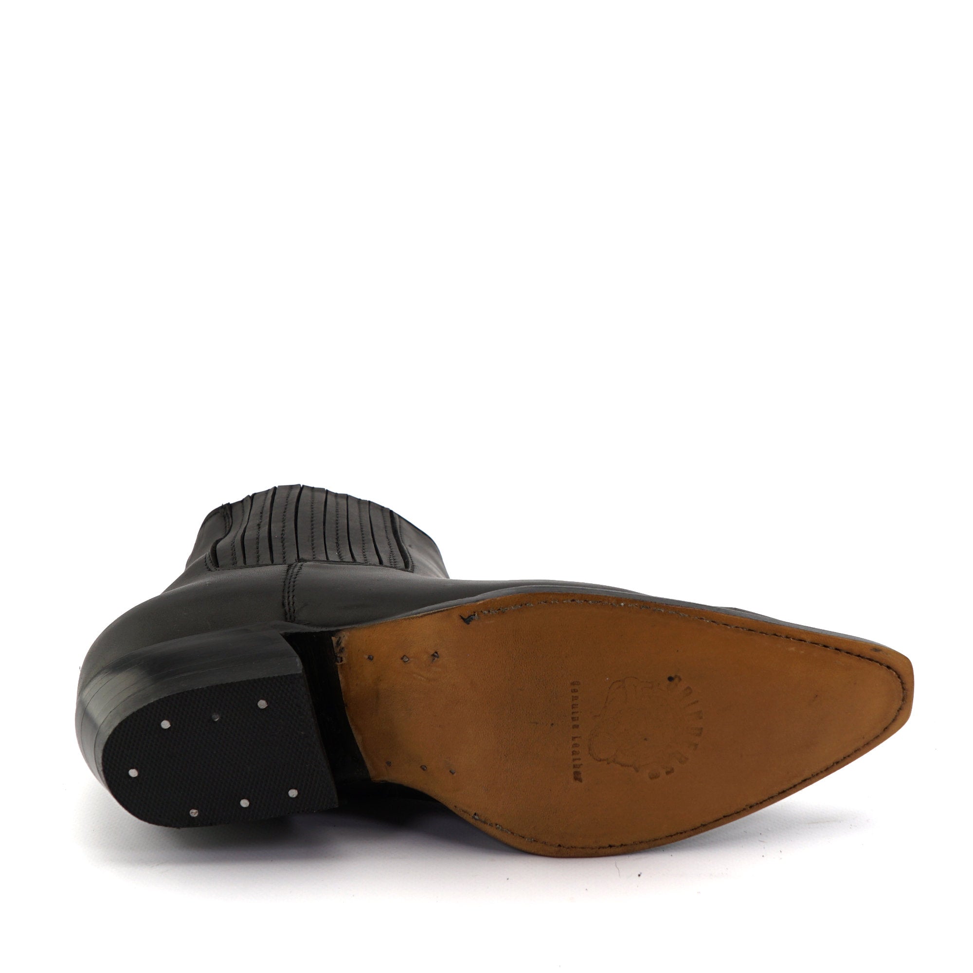 ZIPPERED WESTERN ANKLE BOOTS AUSTIN