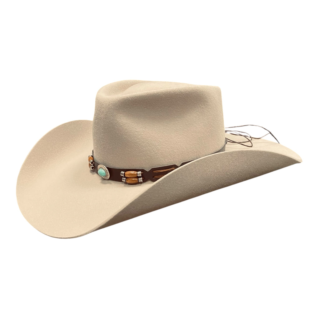 HATSON Desert Pearl – 4X Rabbit Fur Felt Cowboy Hat, Ivory