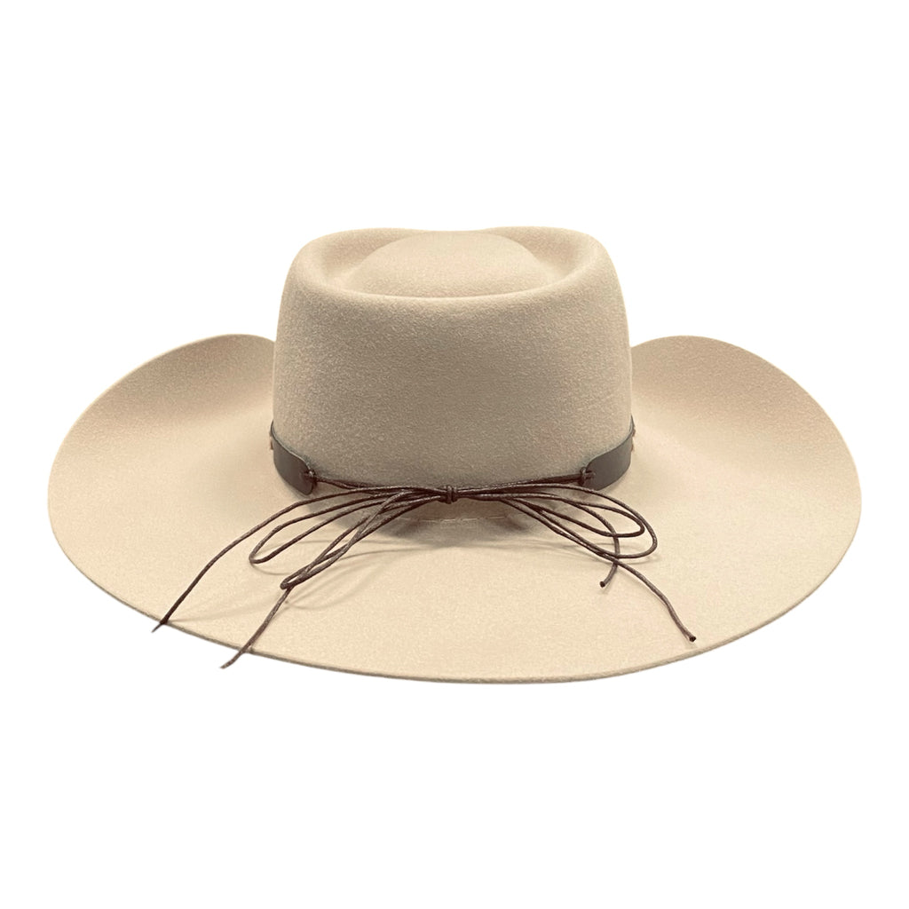 HATSON Desert Pearl – 4X Rabbit Fur Felt Cowboy Hat, Ivory