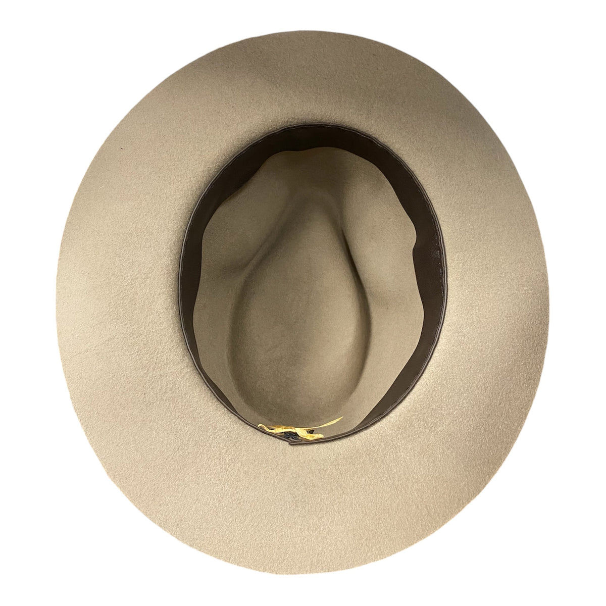 Hatson Fedora – Merino Wool Felt with Black Velour Hatband
