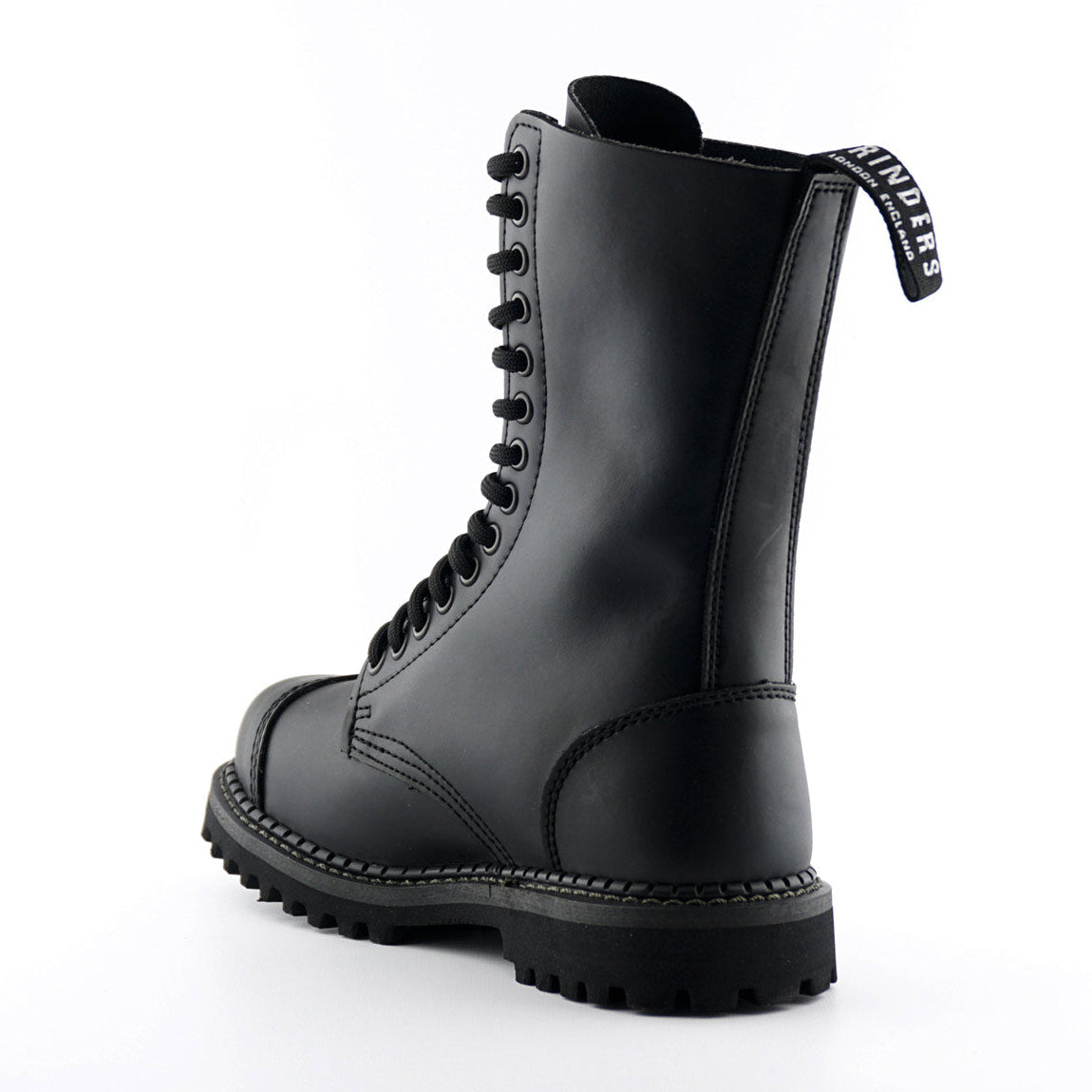 Herald CS Combat Boots - 14-Eyelet Goodyear Welted Chunky Derby Boots for Men & Women