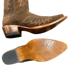 High Brown Suede Women's Western Boots – The Bird