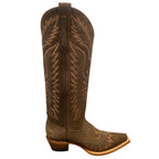 High Brown Suede Women's Western Boots – The Bird