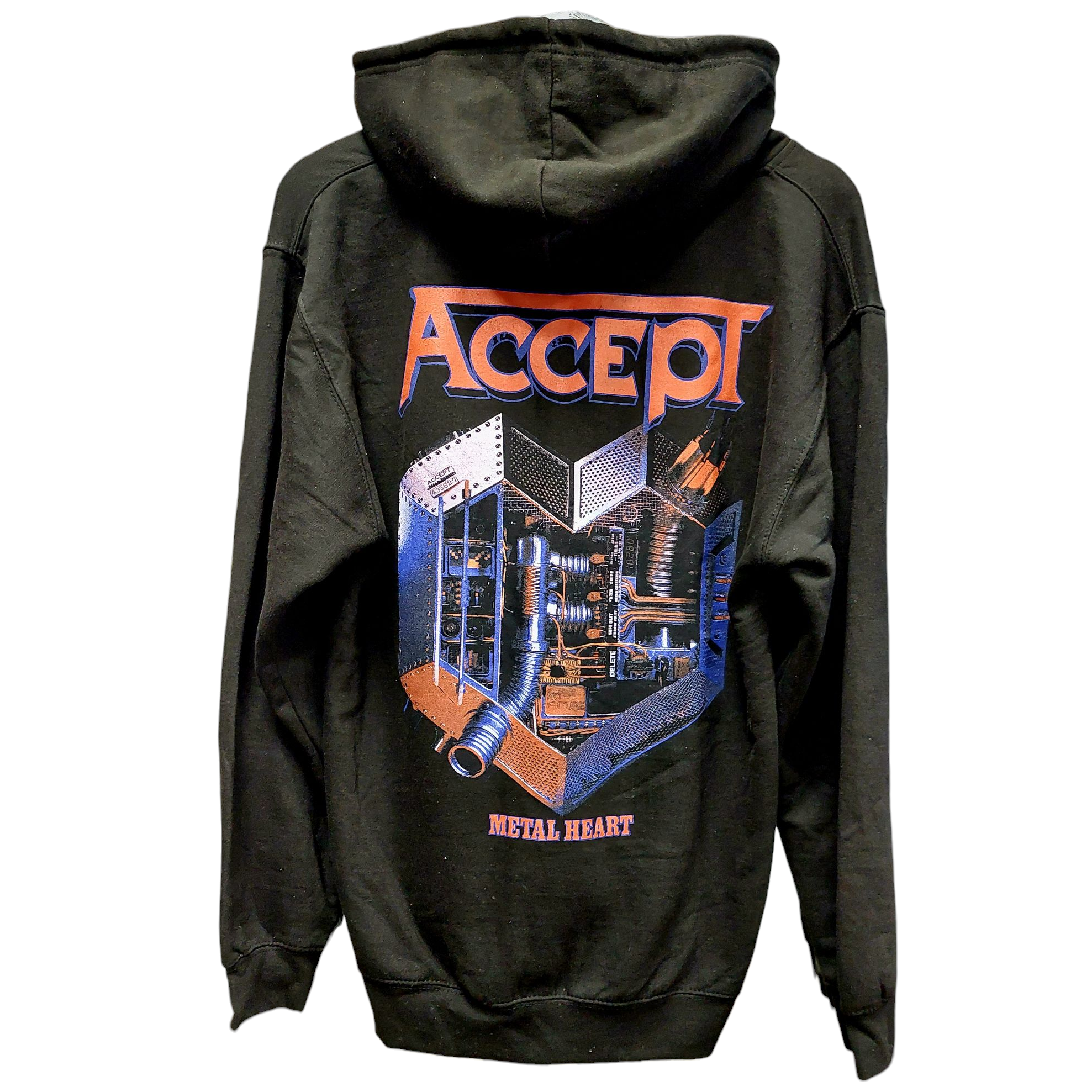 Hoodie Accept Metal Heart