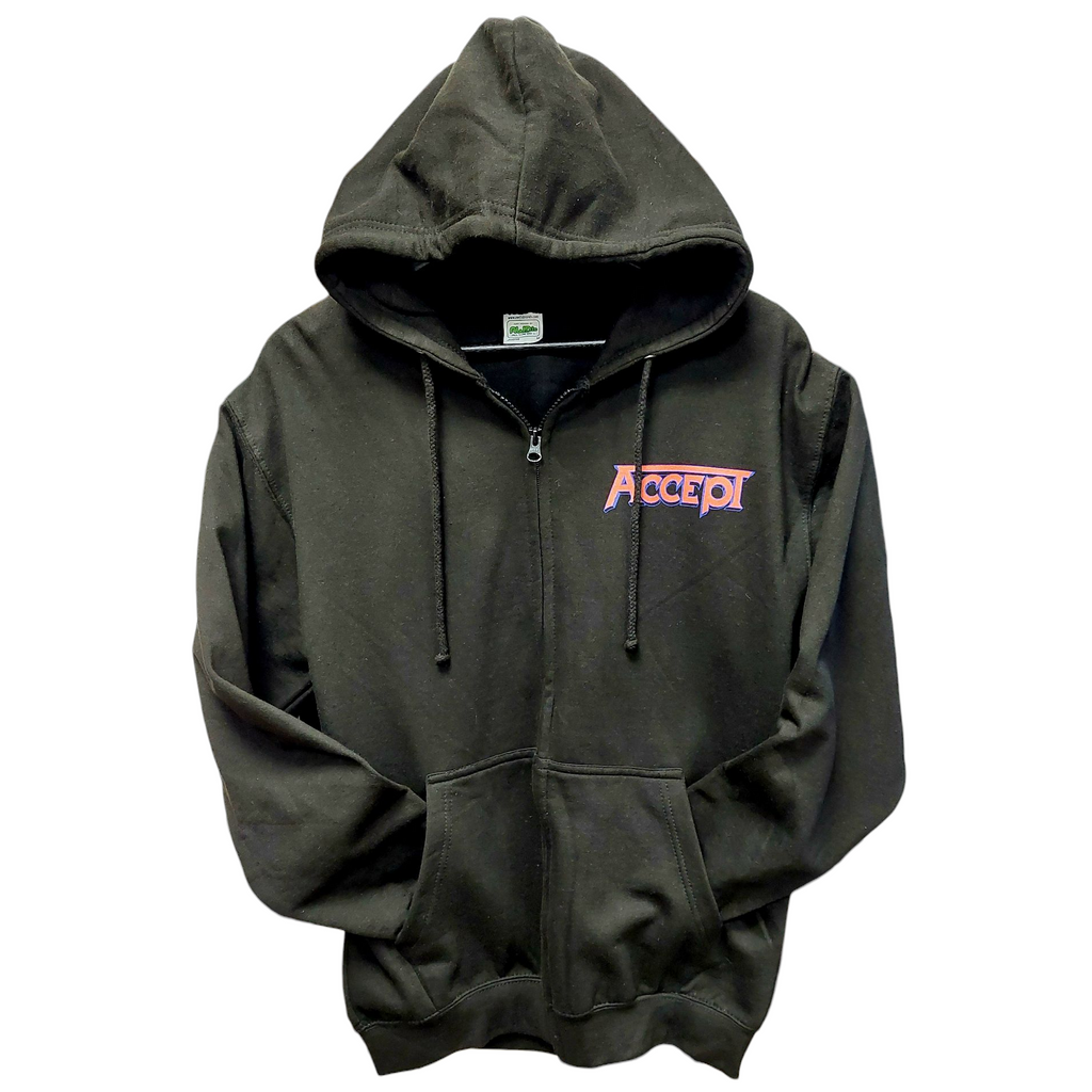Hoodie Accept Metal Heart