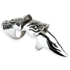 JOINT RING LONG FINGER TRIBAL