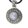 SILVER PENDANT BIG RAINBOW