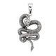 STERLING SILVER SNAKE PENDANT