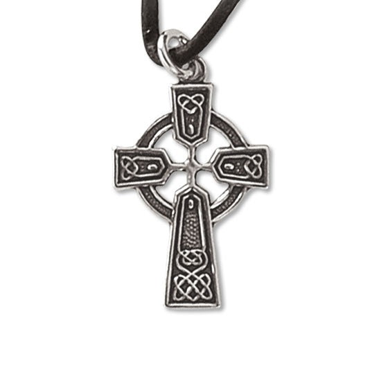 STERLING SILVER PENDANT CELTIC CROSS