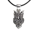 CELTIC OWL PENDANT IN STERLING SILVER