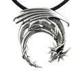 SILVER PENDANT FANTASY DRAGON