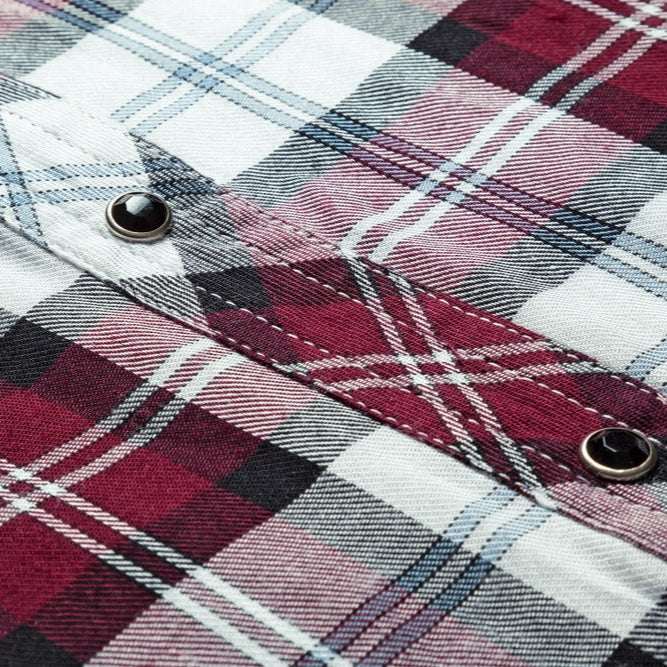 LADIES CHECKED BLOUSE PASADENA