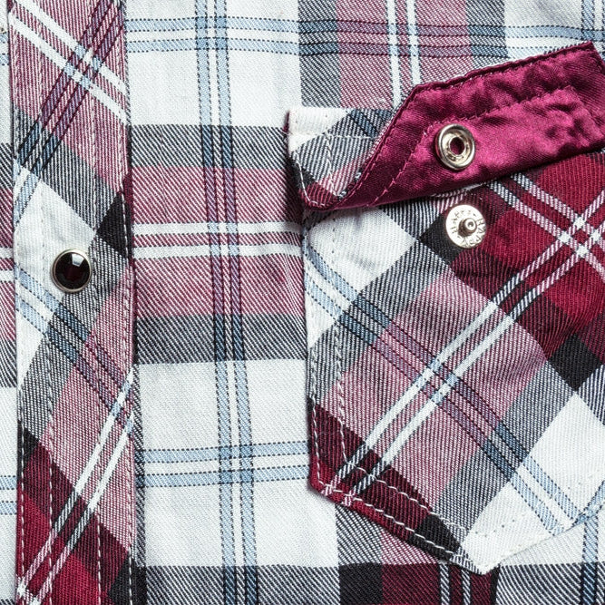 LADIES CHECKED BLOUSE PASADENA
