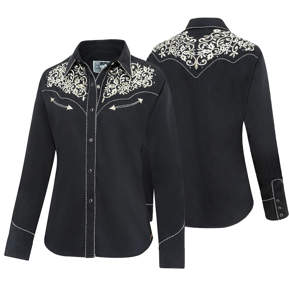 LADIES WESTERN BLOUSE HOLLY