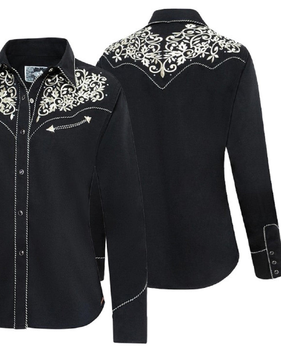 LADIES WESTERN BLOUSE HOLLY