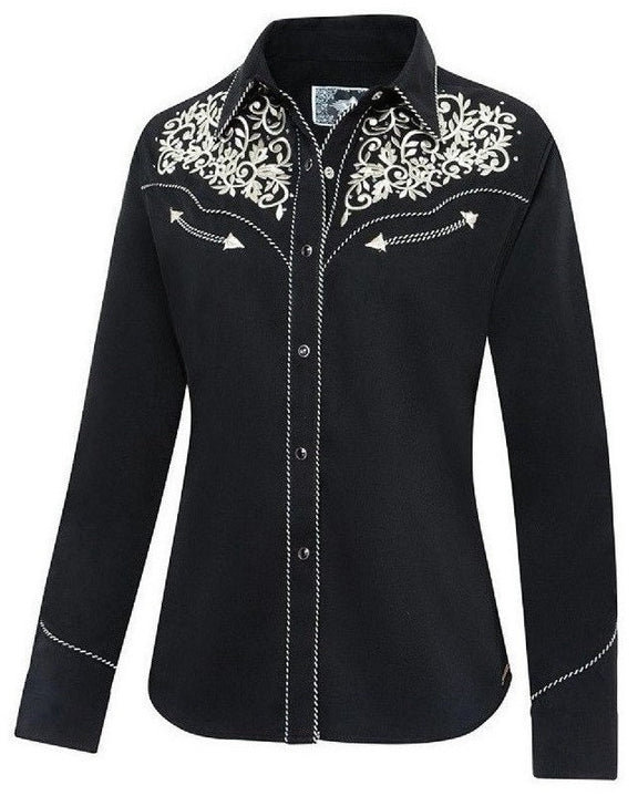 LADIES WESTERN BLOUSE HOLLY