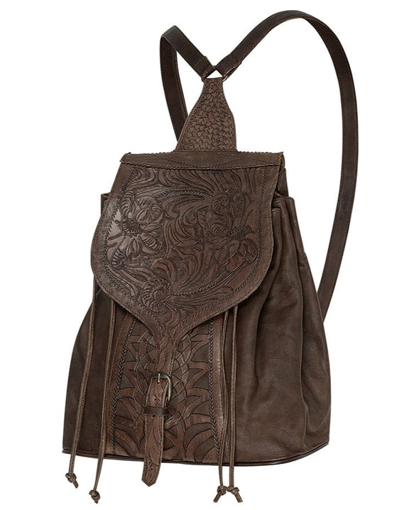 LEATHER BACKPACK ENOLA