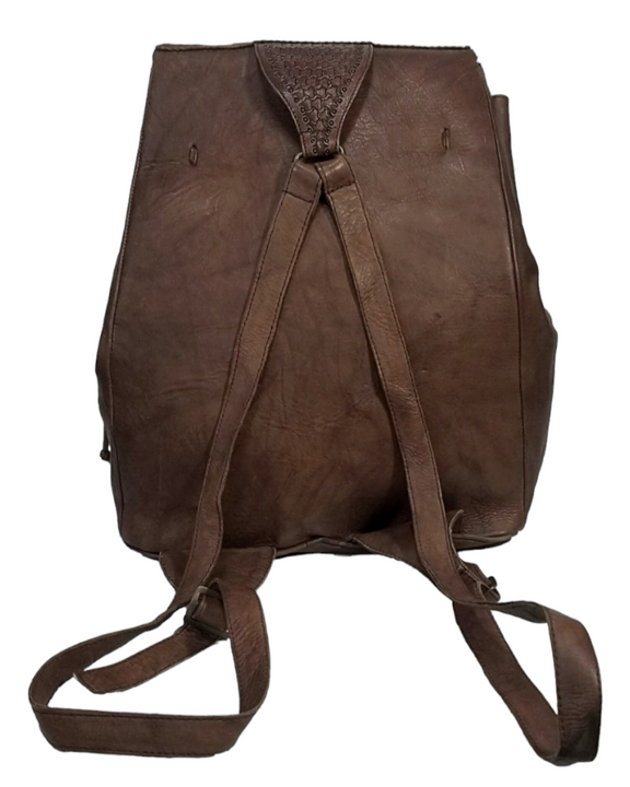 LEATHER BACKPACK ENOLA