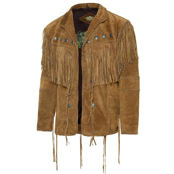 Leather jacket Hombre brown