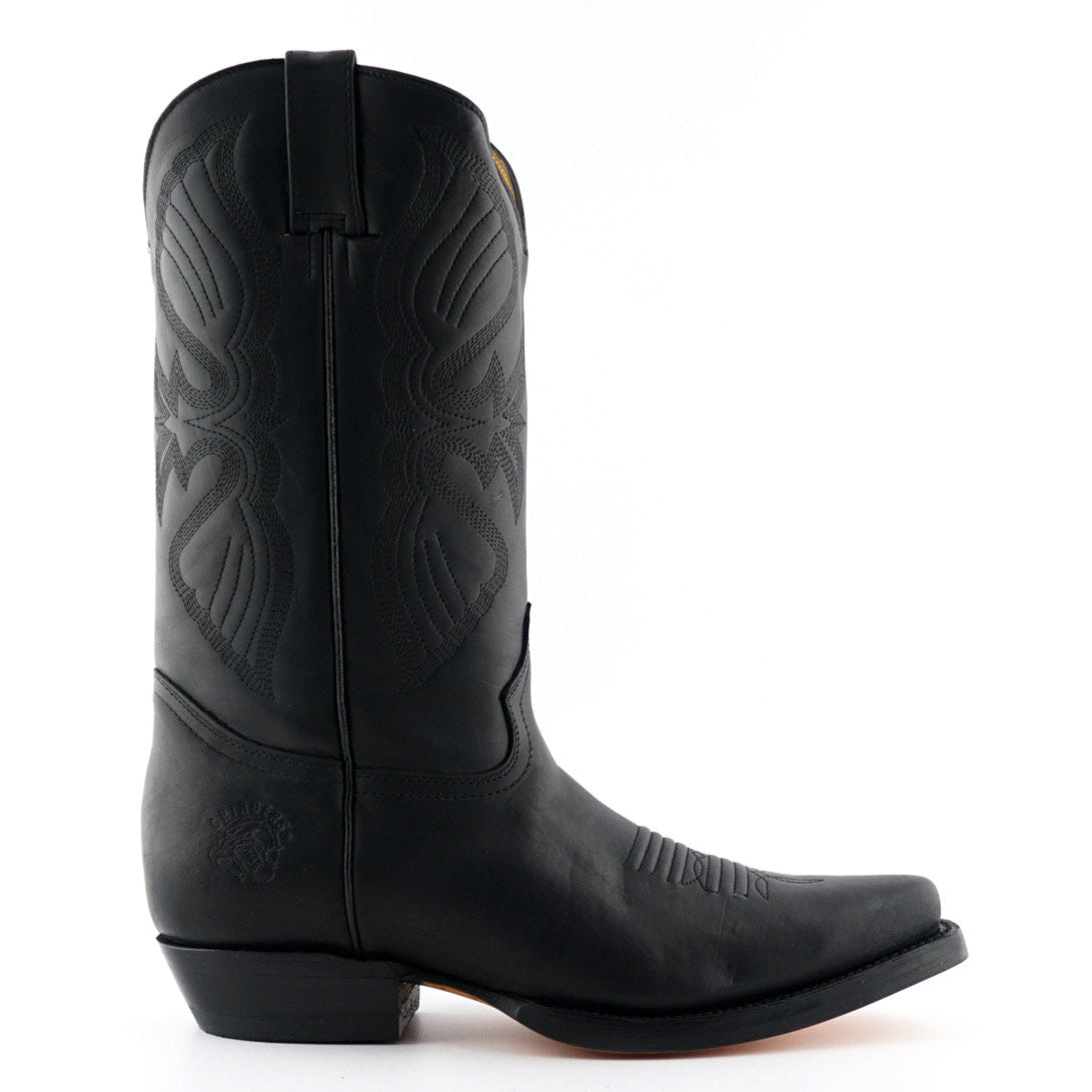 Louisiana Tall Western Cowboy Boots - 100% Genuine Leather Mexican Handcrafted Boots for Men & Women