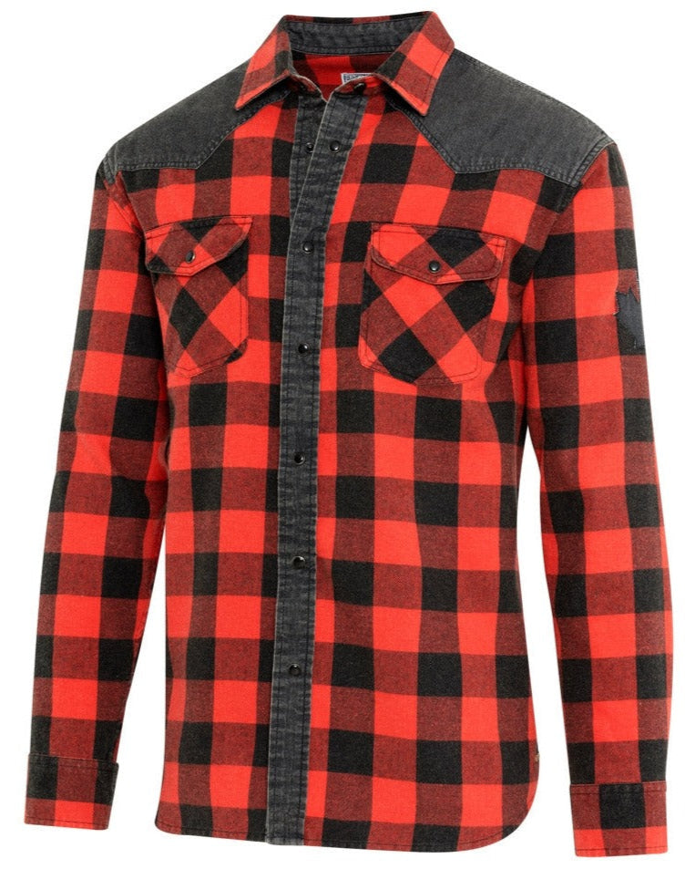 MEN'S FLANNEL SHIRT LUMBERJACK