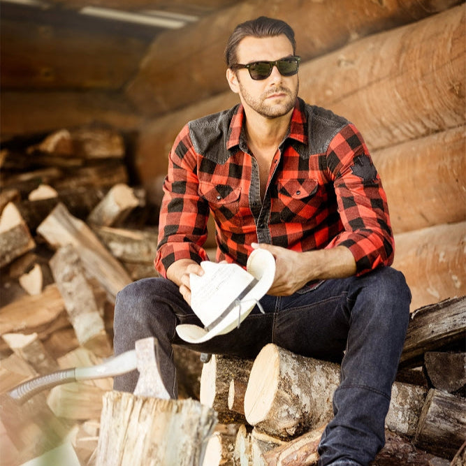 MEN'S FLANNEL SHIRT LUMBERJACK