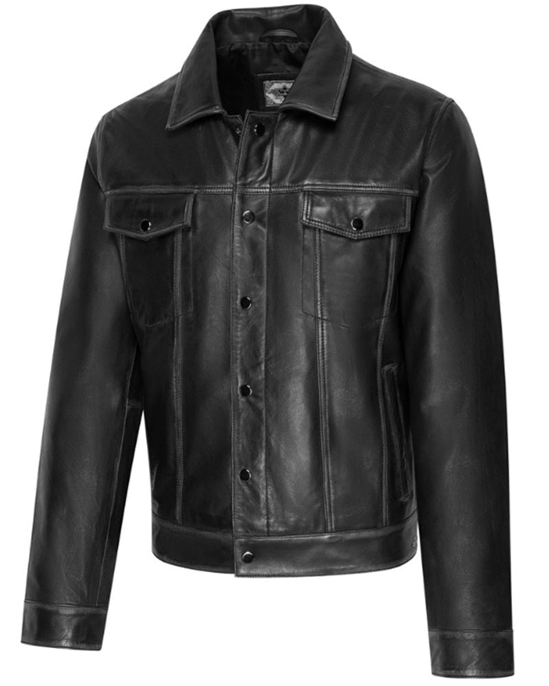 MEN'S LEATHER JACKET CEDRIC