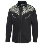 MEN'S SHIRT HENRY WITH EMBROIDERY