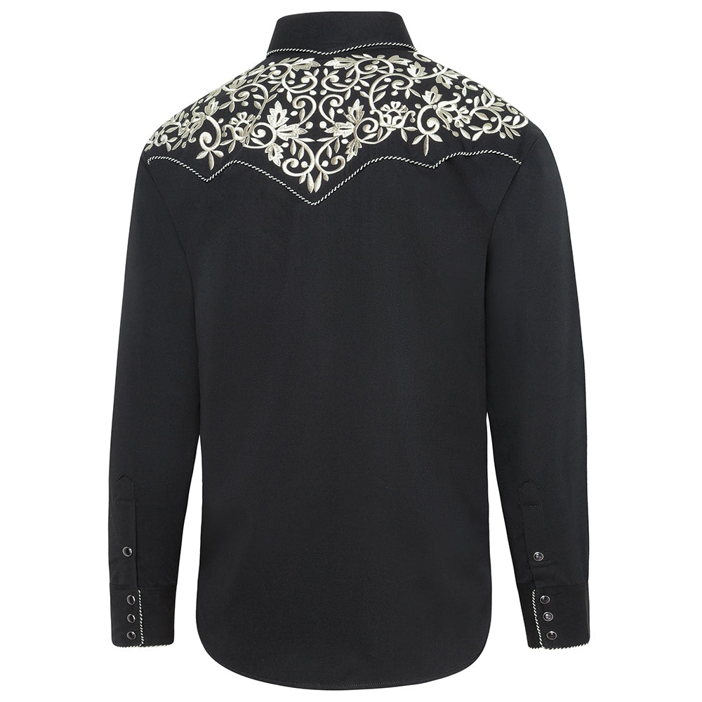 MEN'S SHIRT HENRY WITH EMBROIDERY