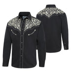 MEN'S SHIRT HENRY WITH EMBROIDERY