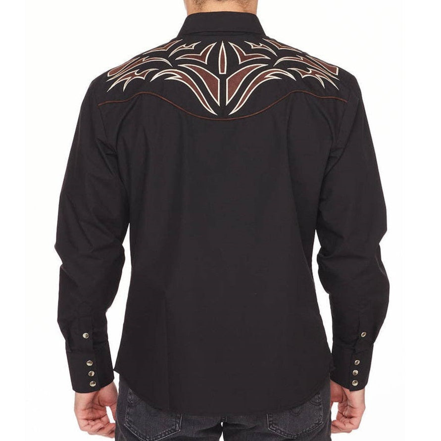 MEN'S WESTERN EMBROIDERY SHIRT RODEO