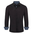 MEN'S WRINKLE FREE BLACK SHIRT