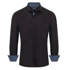 MEN'S WRINKLE FREE BLACK SHIRT