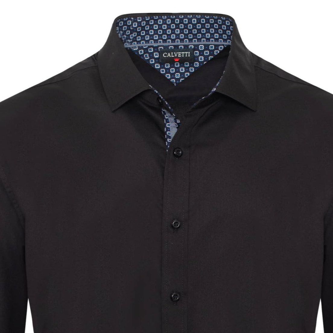 MEN'S WRINKLE FREE BLACK SHIRT